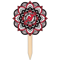 New Jersey Devils 18'' x 12'' Mandala Yard Stake