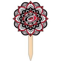 Carolina Hurricanes 18'' x 12'' Mandala Yard Stake
