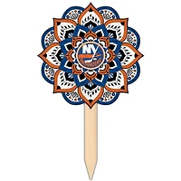 New York Islanders 18'' x 12'' Mandala Yard Stake