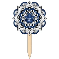 Toronto Maple Leafs 18'' x 12'' Mandala Yard Stake