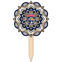 Florida Panthers 18'' x 12'' Mandala Yard Stake