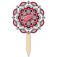 Detroit Red Wings 18'' x 12'' Mandala Yard Stake