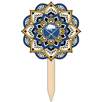 Buffalo Sabres 18'' x 12'' Mandala Yard Stake