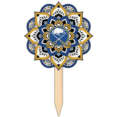 Buffalo Sabres 18'' x 12'' Mandala Yard Stake