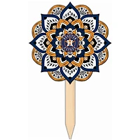 Houston Astros 18'' x 12'' Mandala Yard Stake