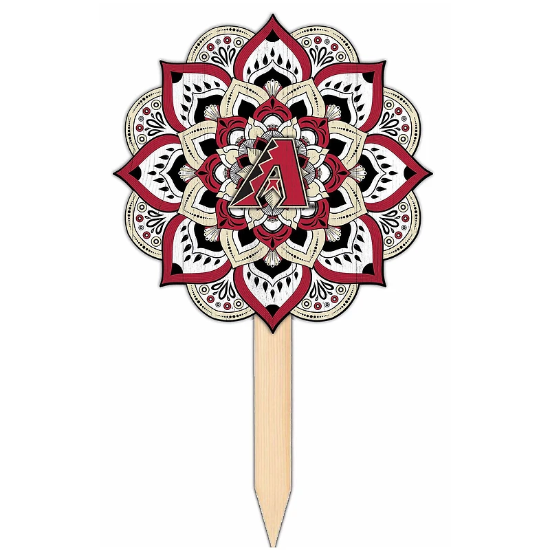 Arizona Diamondbacks 18'' x 12'' Mandala Yard Stake