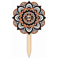 San Francisco Giants 18'' x 12'' Mandala Yard Stake