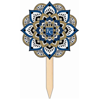 Kansas City Royals 18'' x 12'' Mandala Yard Stake