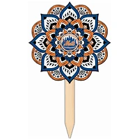 New York Mets 18'' x 12'' Mandala Yard Stake