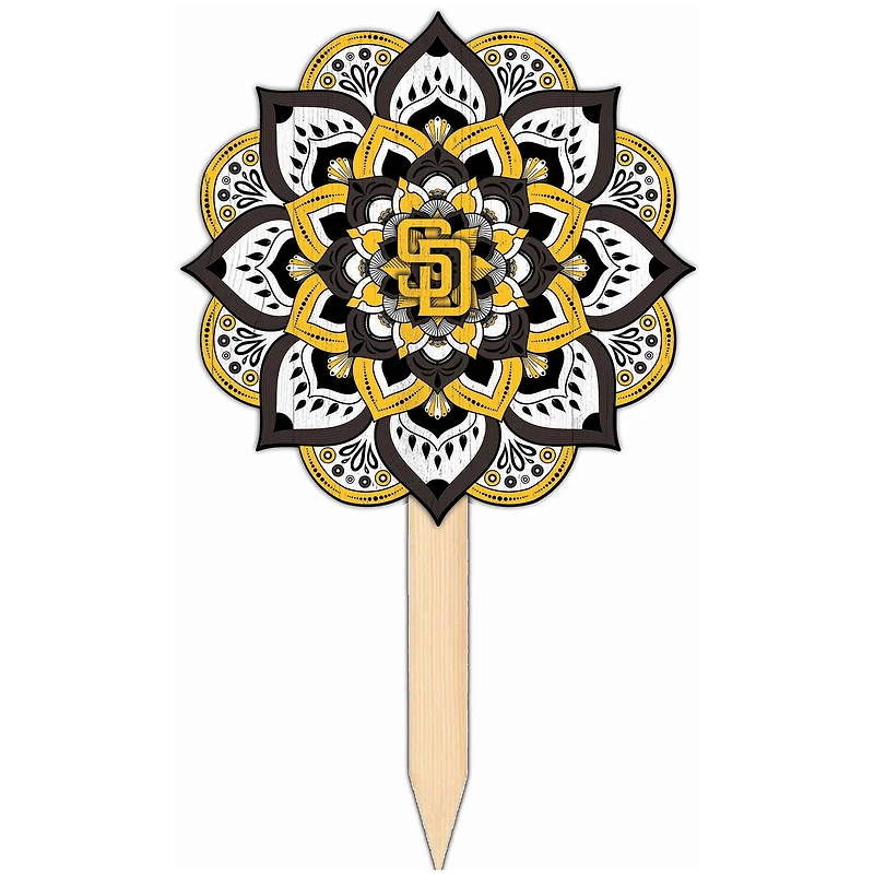 San Diego Padres 18'' x 12'' Mandala Yard Stake