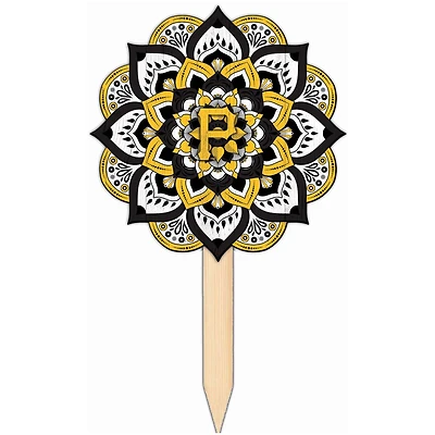 Pittsburgh Pirates 18'' x 12'' Mandala Yard Stake