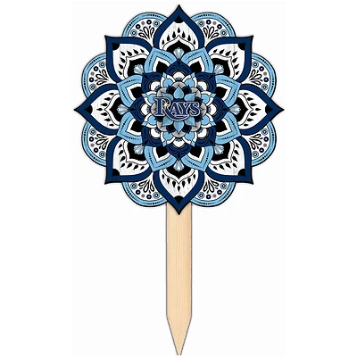 Tampa Bay Rays 18'' x 12'' Mandala Yard Stake