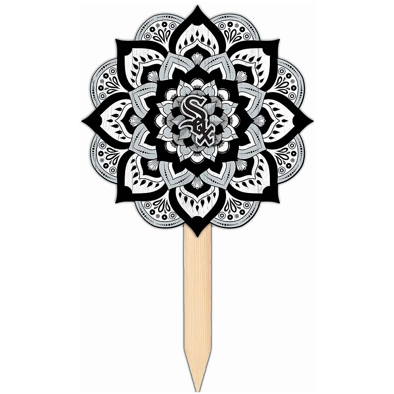 Chicago White Sox 18'' x 12'' Mandala Yard Stake