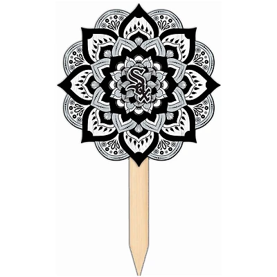 Chicago White Sox 18'' x 12'' Mandala Yard Stake