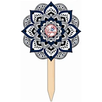 New York Yankees 18'' x 12'' Mandala Yard Stake
