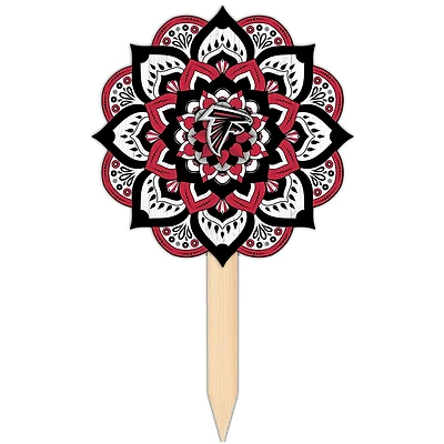 Atlanta Falcons 18'' x 12'' Mandala Yard Stake