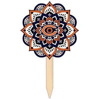 Chicago Bears 18'' x 12'' Mandala Yard Stake