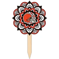 Cleveland Browns 18'' x 12'' Mandala Yard Stake