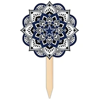 Dallas Cowboys 18'' x 12'' Mandala Yard Stake