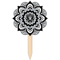 Las Vegas Raiders 18'' x 12'' Mandala Yard Stake