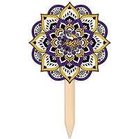 Minnesota Vikings 18'' x 12'' Mandala Yard Stake