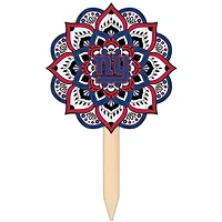 New York Giants 18'' x 12'' Mandala Yard Stake