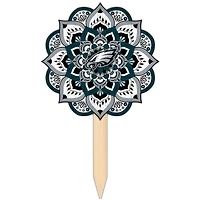 Philadelphia Eagles 18'' x 12'' Mandala Yard Stake