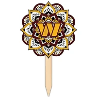 Washington Commanders 18'' x 12'' Mandala Yard Stake