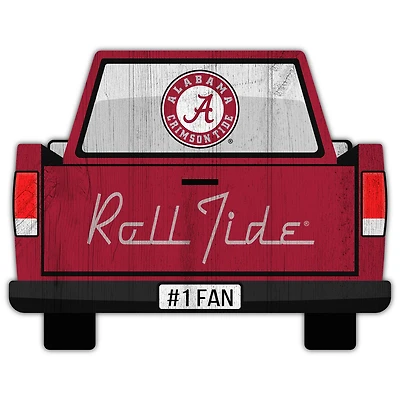 Alabama Crimson Tide 12'' x 12'' Truck Back Décor