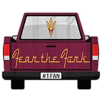 Arizona State Sun Devils 12'' x 12'' Truck Back Décor