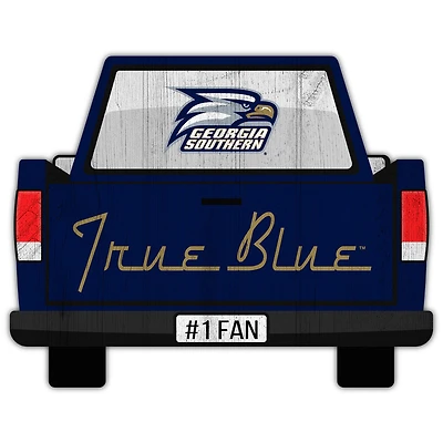 Georgia Southern Eagles 12'' x 12'' Truck Back Décor