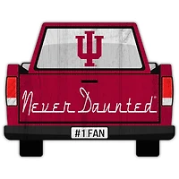 Indiana Hoosiers 12'' x 12'' Truck Back Décor