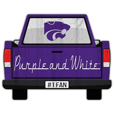 Kansas State Wildcats 12'' x 12'' Truck Back Décor