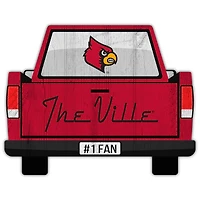 Louisville Cardinals 12'' x 12'' Truck Back Décor