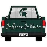 Michigan State Spartans 12'' x 12'' Truck Back Décor
