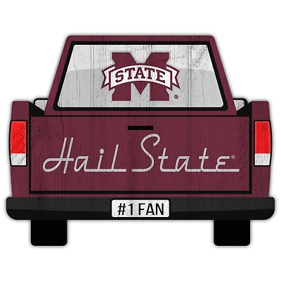 Mississippi State Bulldogs 12'' x 12'' Truck Back Décor