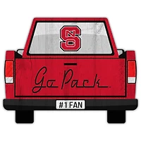 NC State Wolfpack 12'' x 12'' Truck Back Décor