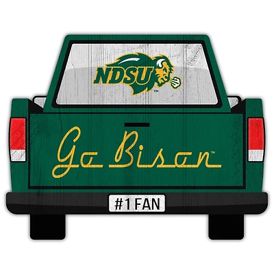 NDSU Bison 12'' x 12'' Truck Back Décor