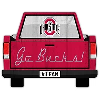 Ohio State Buckeyes 12'' x 12'' Truck Back Décor