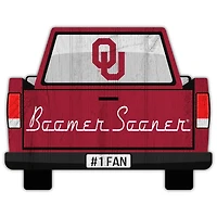 Oklahoma Sooners 12'' x 12'' Truck Back Décor