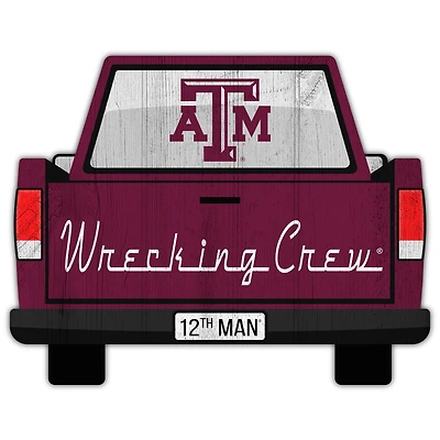 Texas A&M Aggies 12'' x 12'' Truck Back Décor