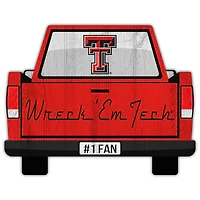 Texas Tech Red Raiders 12'' x 12'' Truck Back Décor