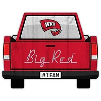 Western Kentucky Hilltoppers 12'' x 12'' Truck Back Décor