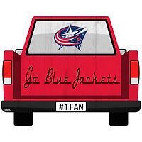 Columbus Blue Jackets 12'' x 12'' Truck Back Décor