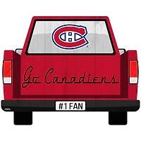 Montreal Canadiens 12'' x 12'' Truck Back Décor
