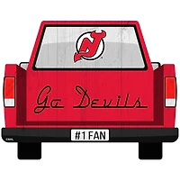 New Jersey Devils 12'' x 12'' Truck Back Décor