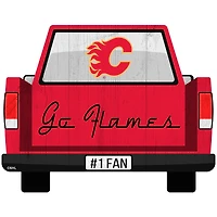 Calgary Flames 12'' x 12'' Truck Back Décor