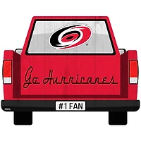 Carolina Hurricanes 12'' x 12'' Truck Back Décor