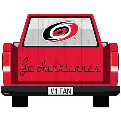 Carolina Hurricanes 12'' x 12'' Truck Back Décor