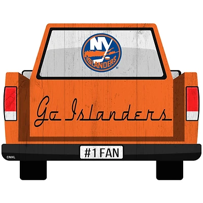 New York Islanders 12'' x 12'' Truck Back Décor